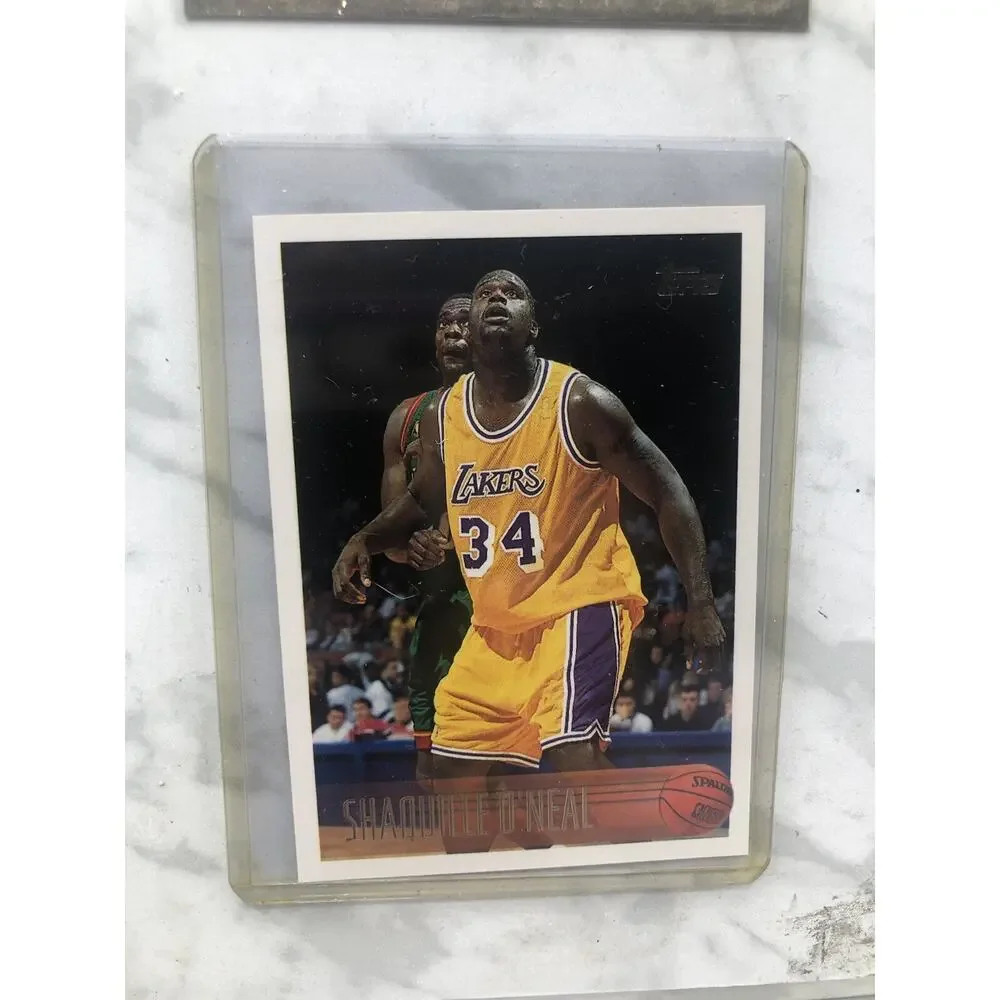 SHAQUILLE O'NEAL Licensed Collector’s Photo NBA Basketball Plaque USED *READ...